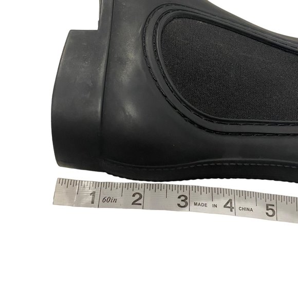 Jeffrey Campbell Forecast 2 Black Matte Rain Boots Women's Size 10 - Picture 9 of 9